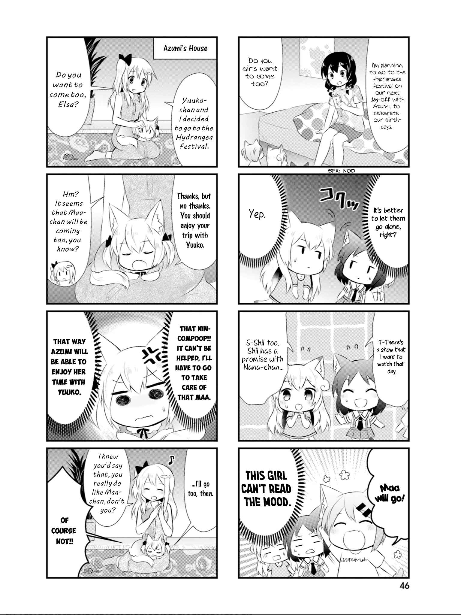 Page 3 Chapter 44 Nyanko Days