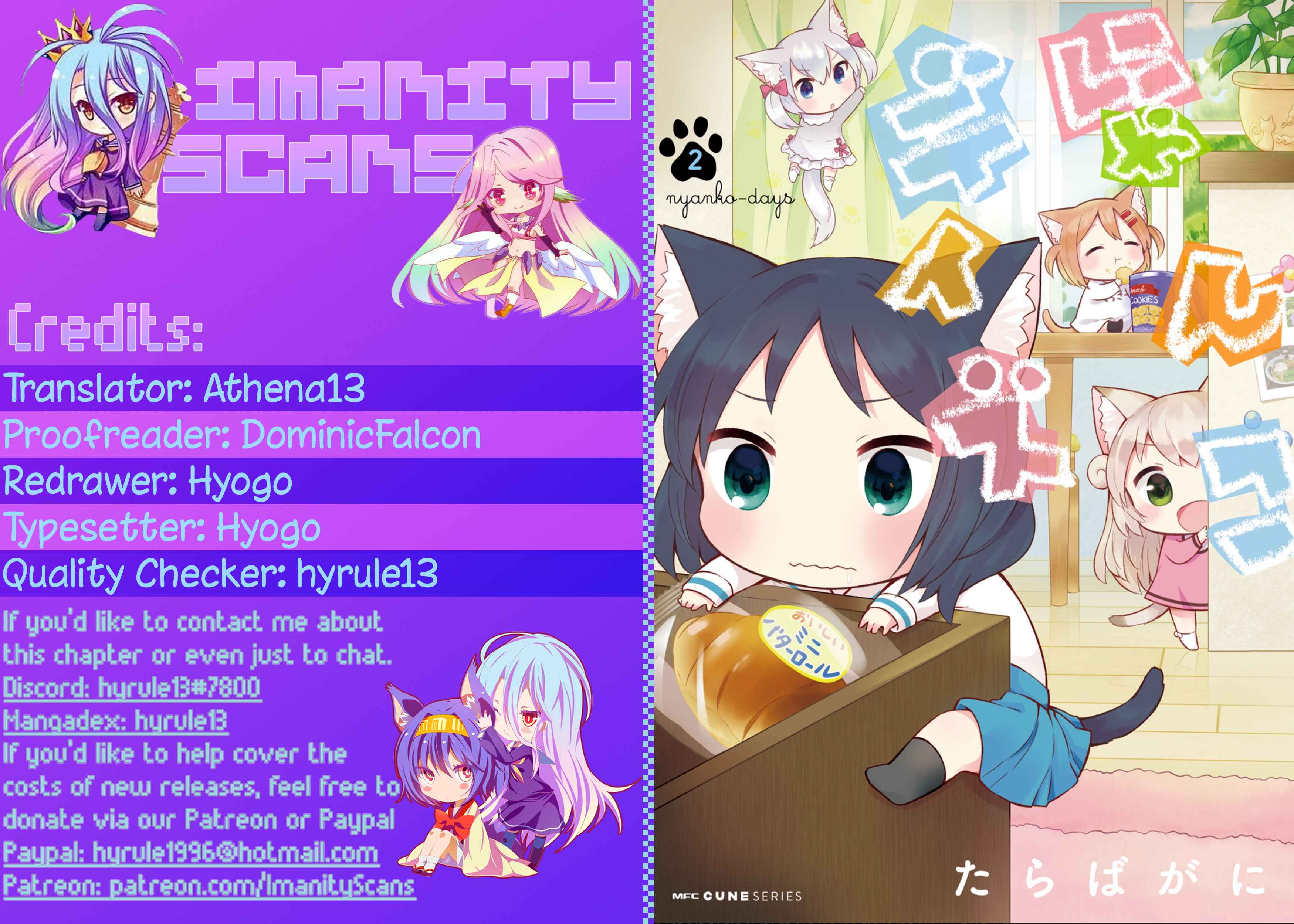 Page 1 Chapter 16 Nyanko Days