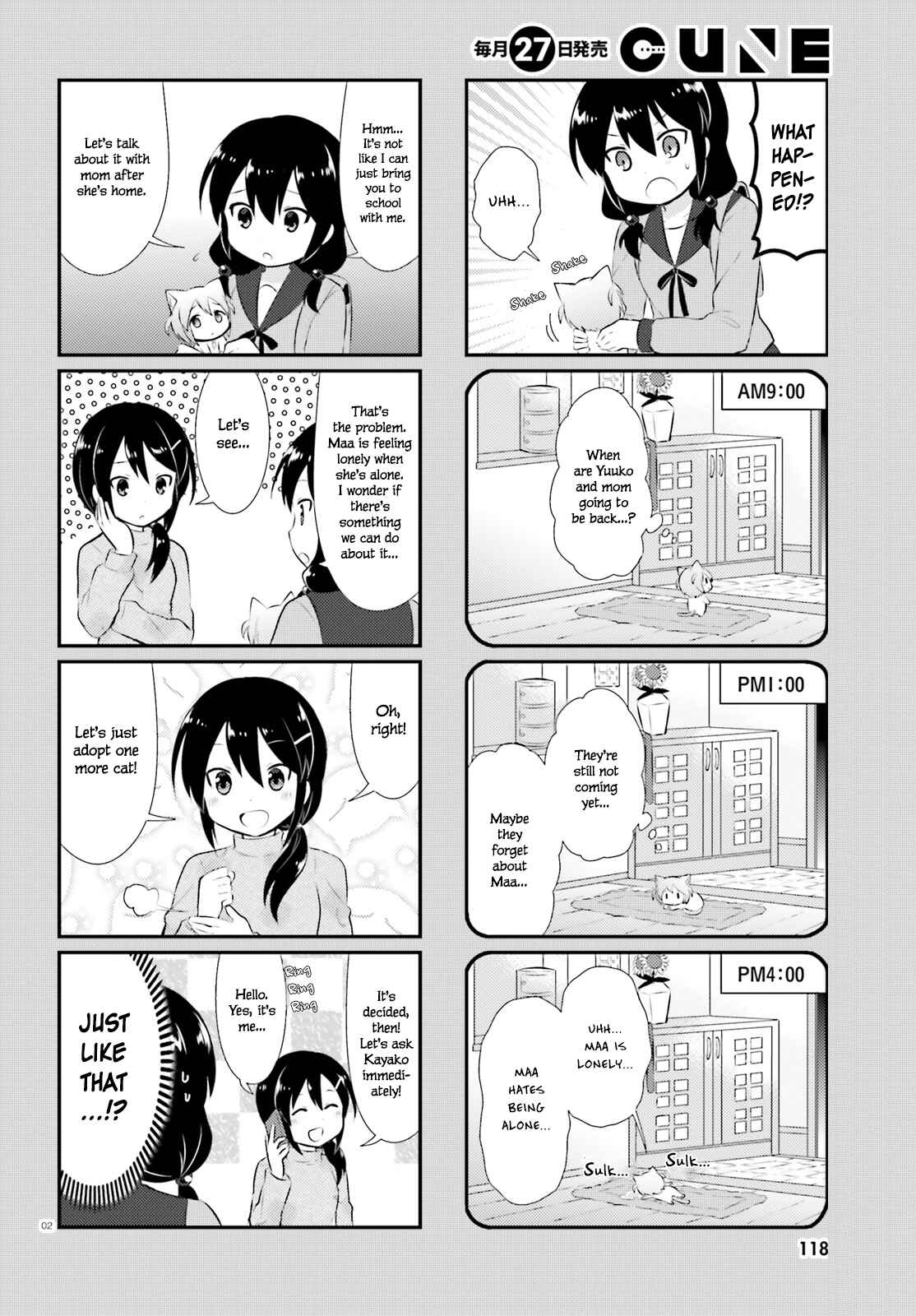 Page 2 Chapter 53 Nyanko Days