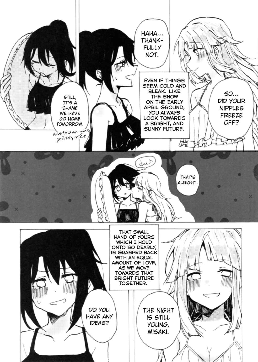Page 19 Chapter Unknown_a8a0 BanG Dream! - Our Nipples Wont Freeze On April 1st (Doujinshi) (April Fools)
