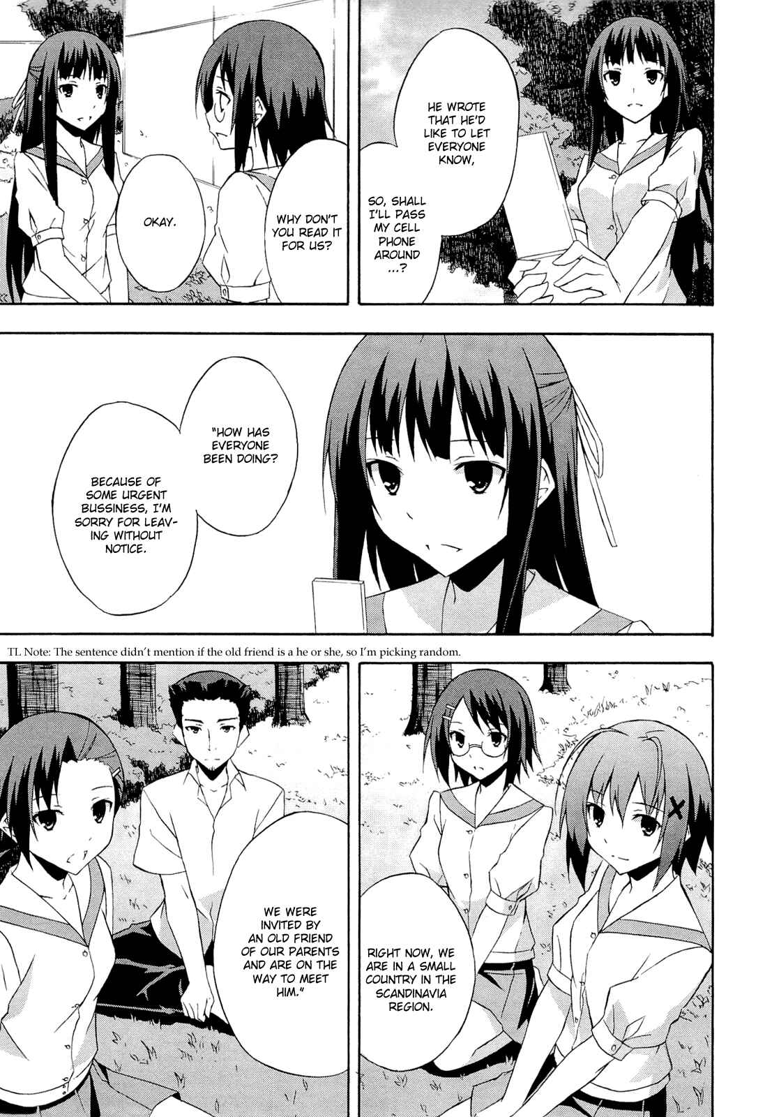 Page 11 Chapter 14 Yosuga no Sora - In Solitude, Where We Are Least Alone.