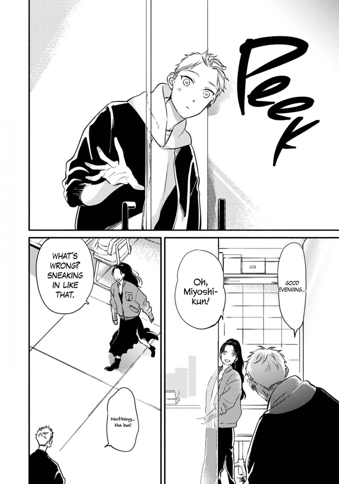 Page 12 Chapter 1 Hosaka-San to Miyoshi-Kun
