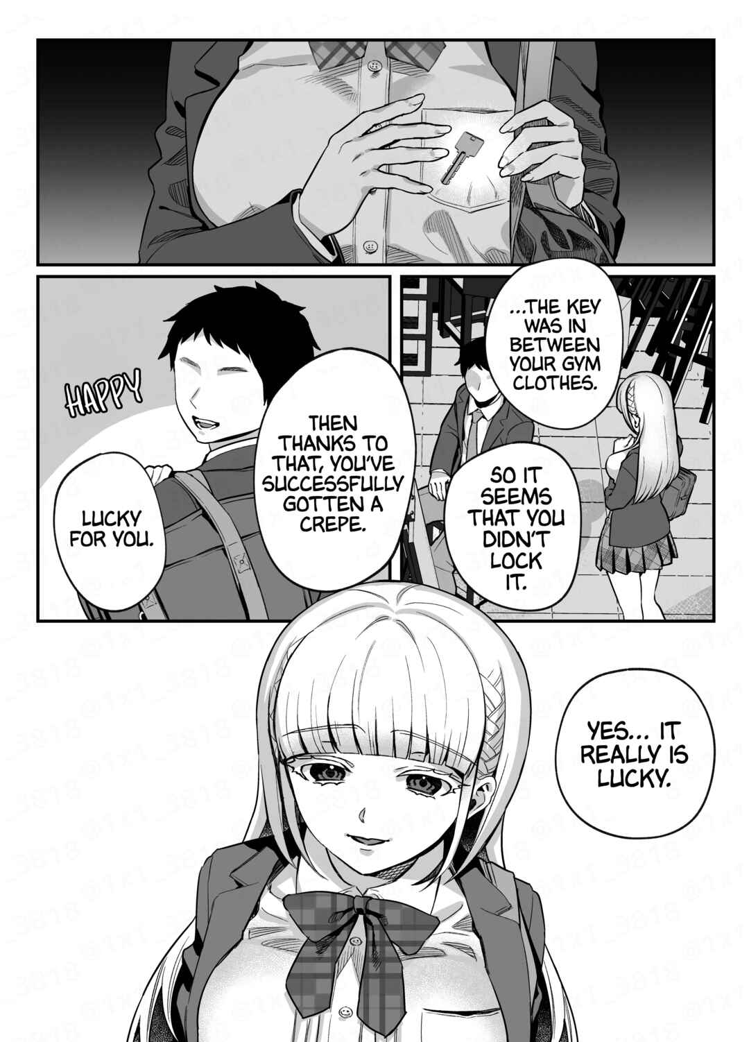 Page 1 Chapter 2 Yandere-chan Is Scary