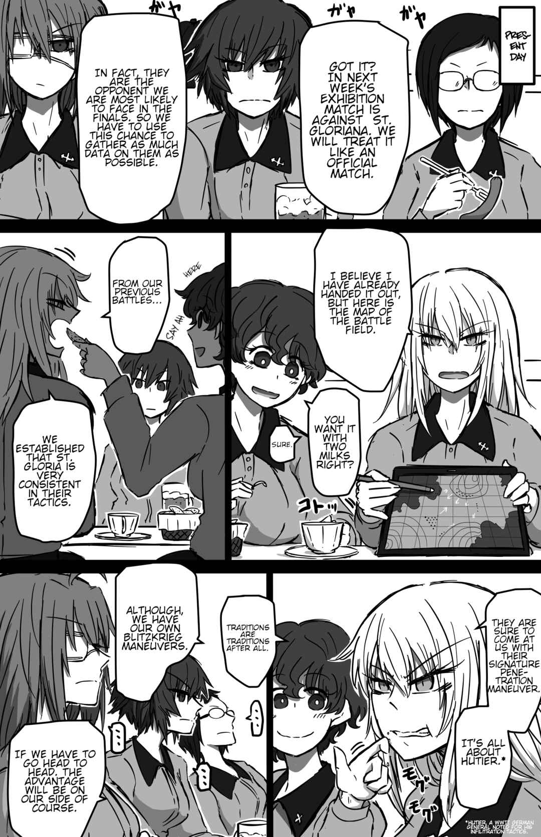 Page 5 Chapter 1 Girls und Panzer - On the Flowering Forest Road, I Met You (Doujinshi)