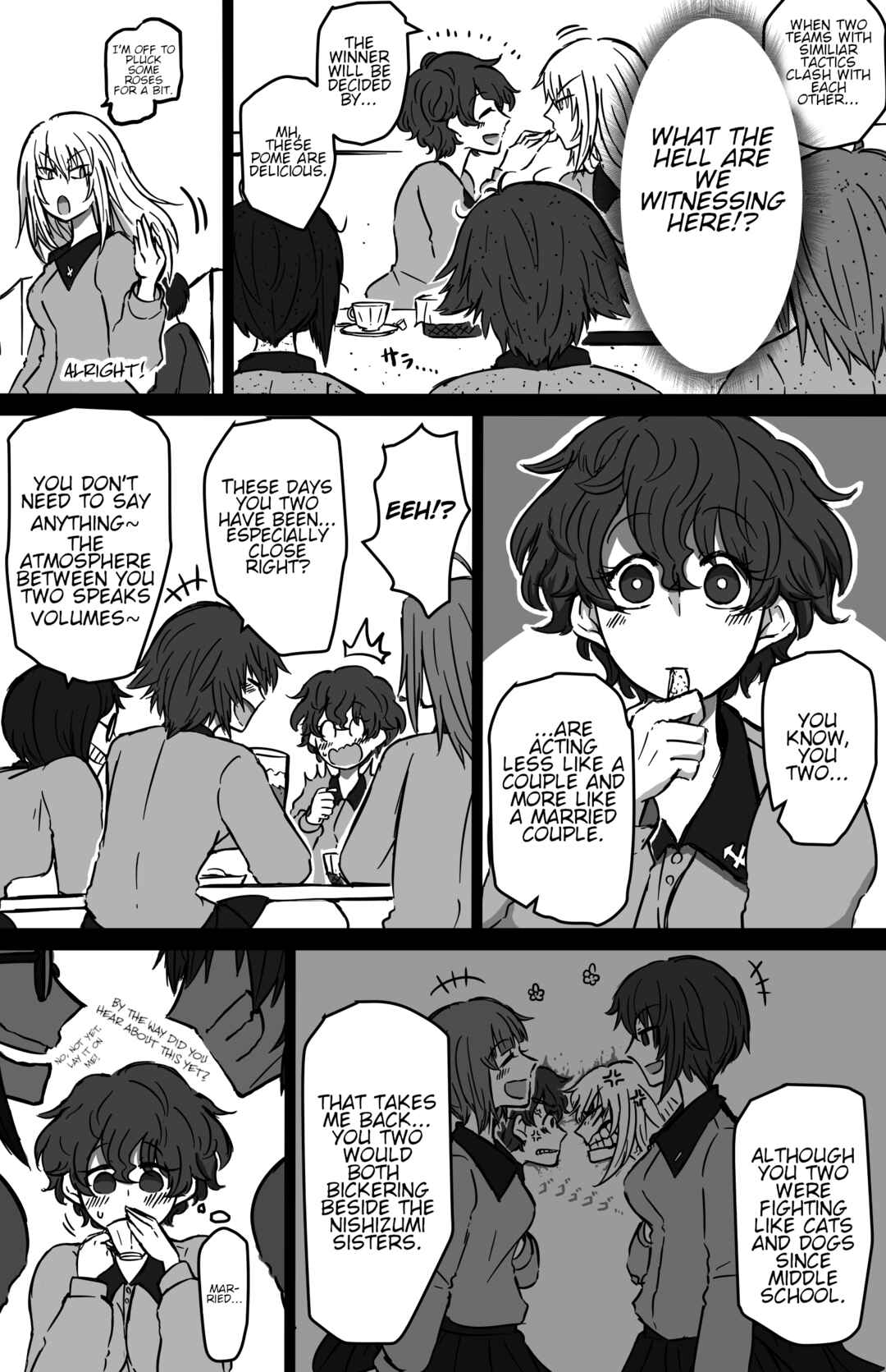 Page 6 Chapter 1 Girls und Panzer - On the Flowering Forest Road, I Met You (Doujinshi)