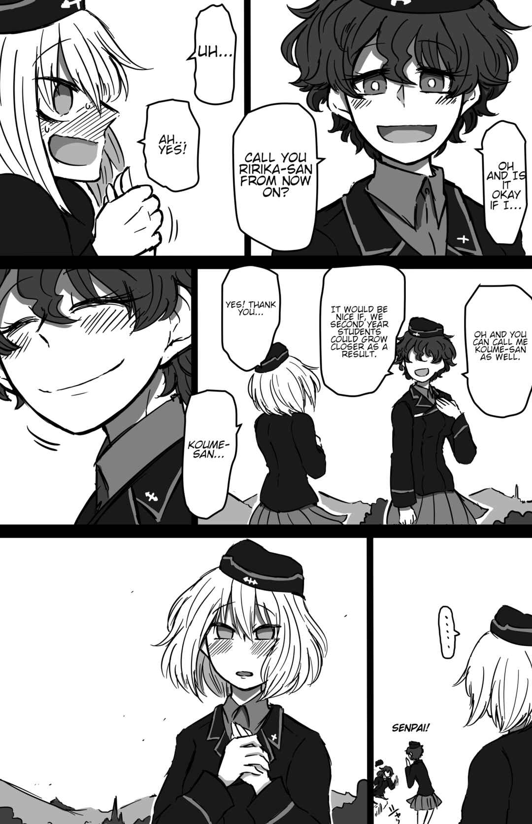 Page 8 Chapter 2 Girls und Panzer - On the Flowering Forest Road, I Met You (Doujinshi)
