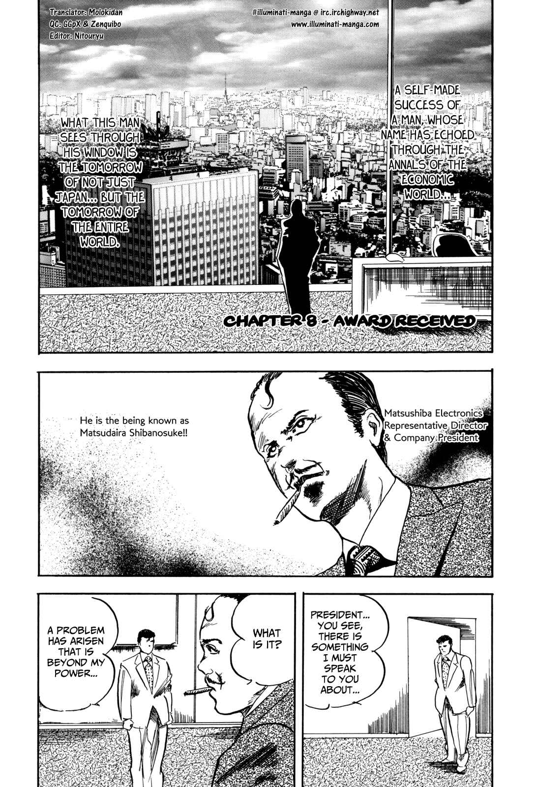 Page 1 Chapter 8 Kachou Baka Ichidachi