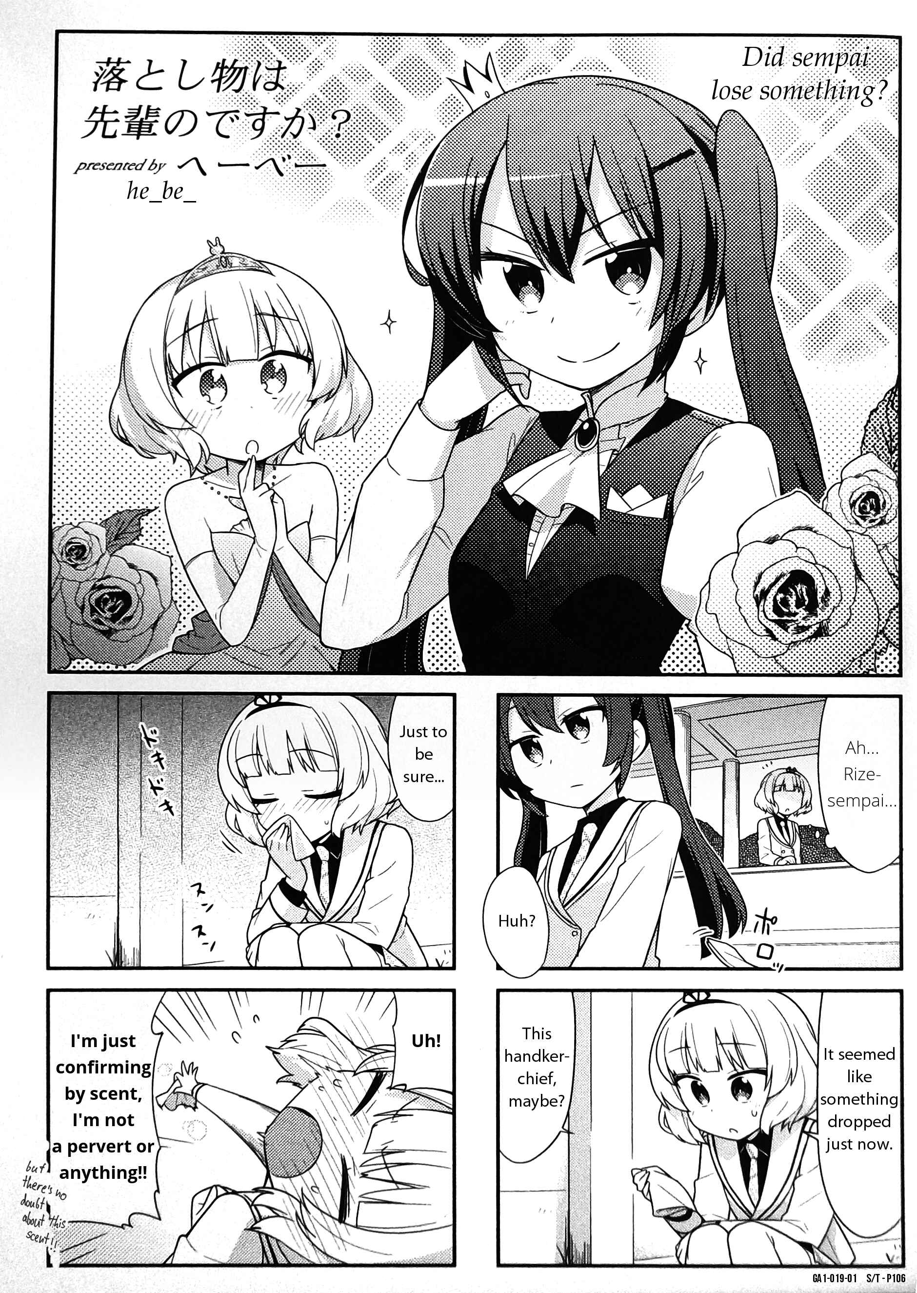 Page 1 Chapter 3 Gochuumon wa Usagi desu ka? Anthology Comic