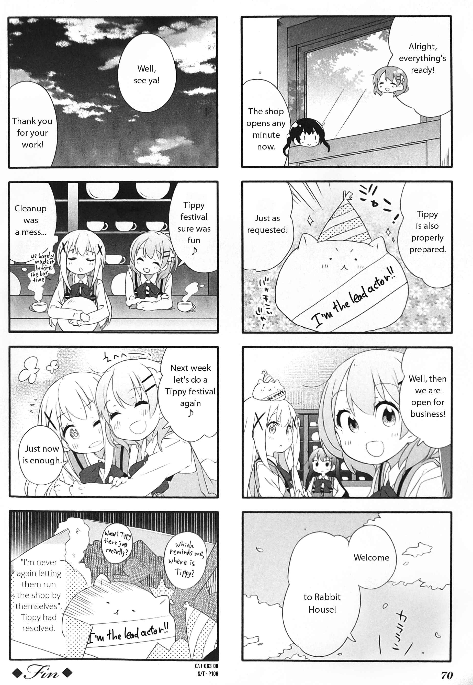Page 8 Chapter 9 Gochuumon wa Usagi desu ka? Anthology Comic