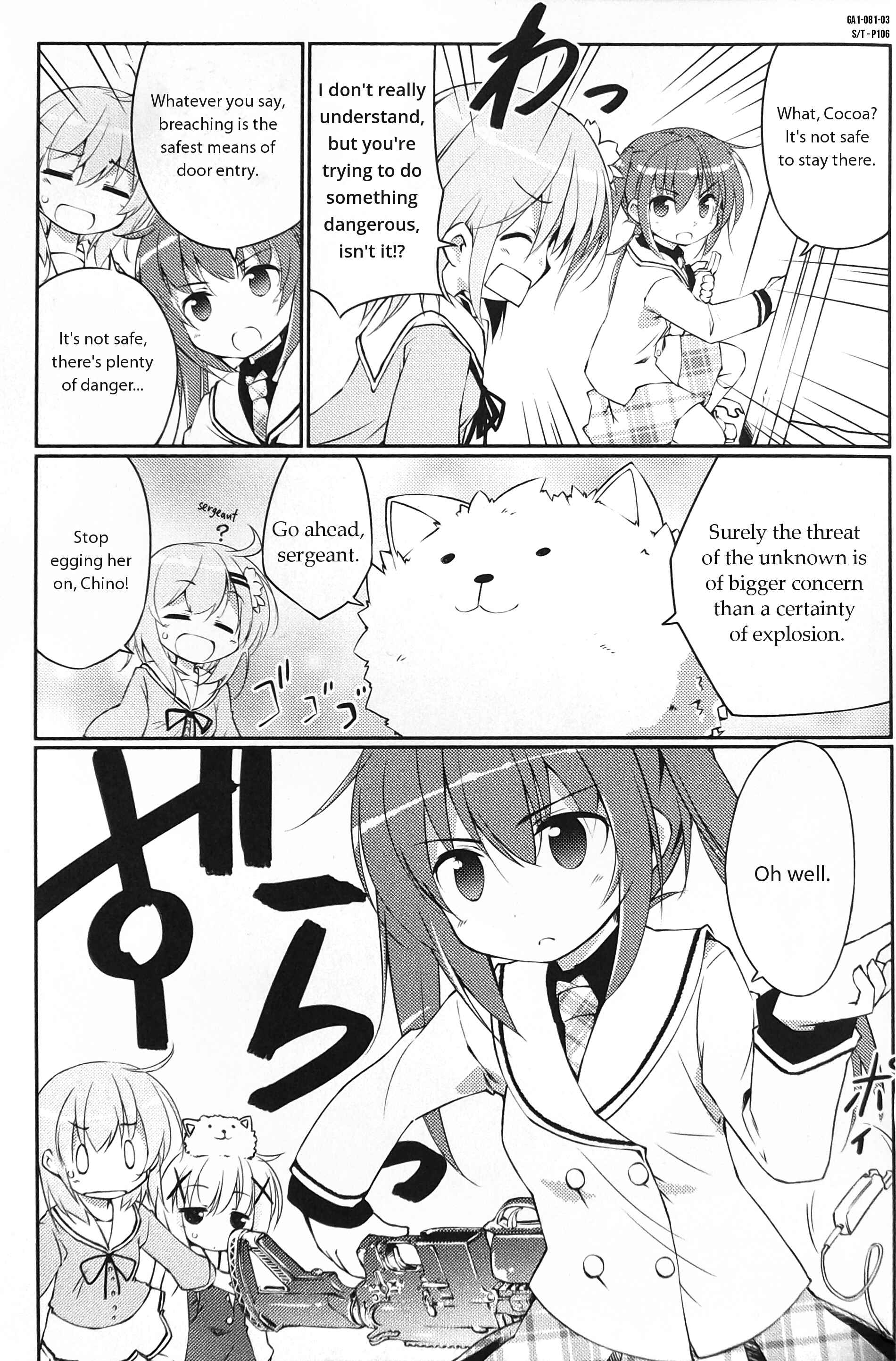 Page 3 Chapter 11 Gochuumon wa Usagi desu ka? Anthology Comic