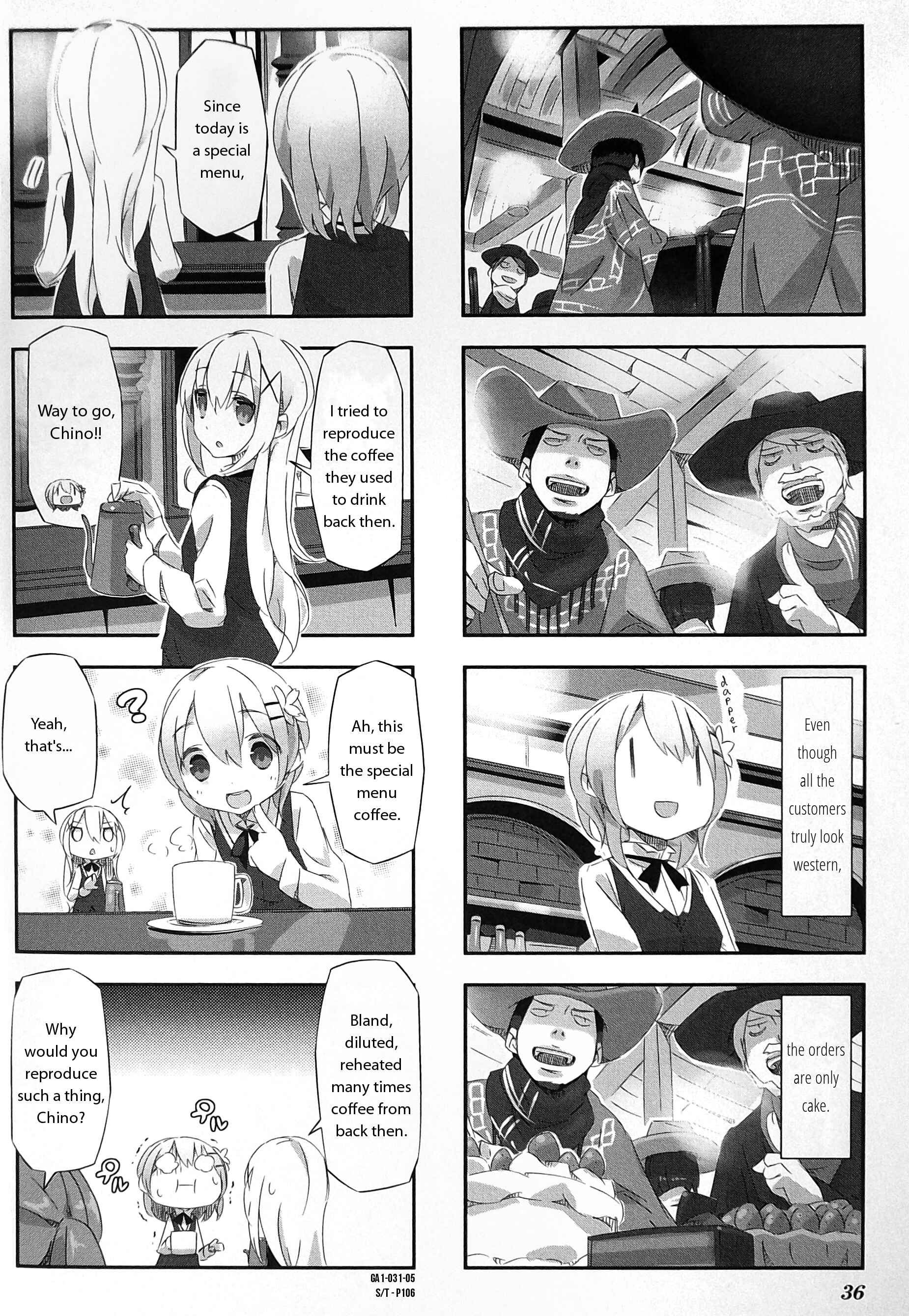 Page 6 Chapter 5 Gochuumon wa Usagi desu ka? Anthology Comic