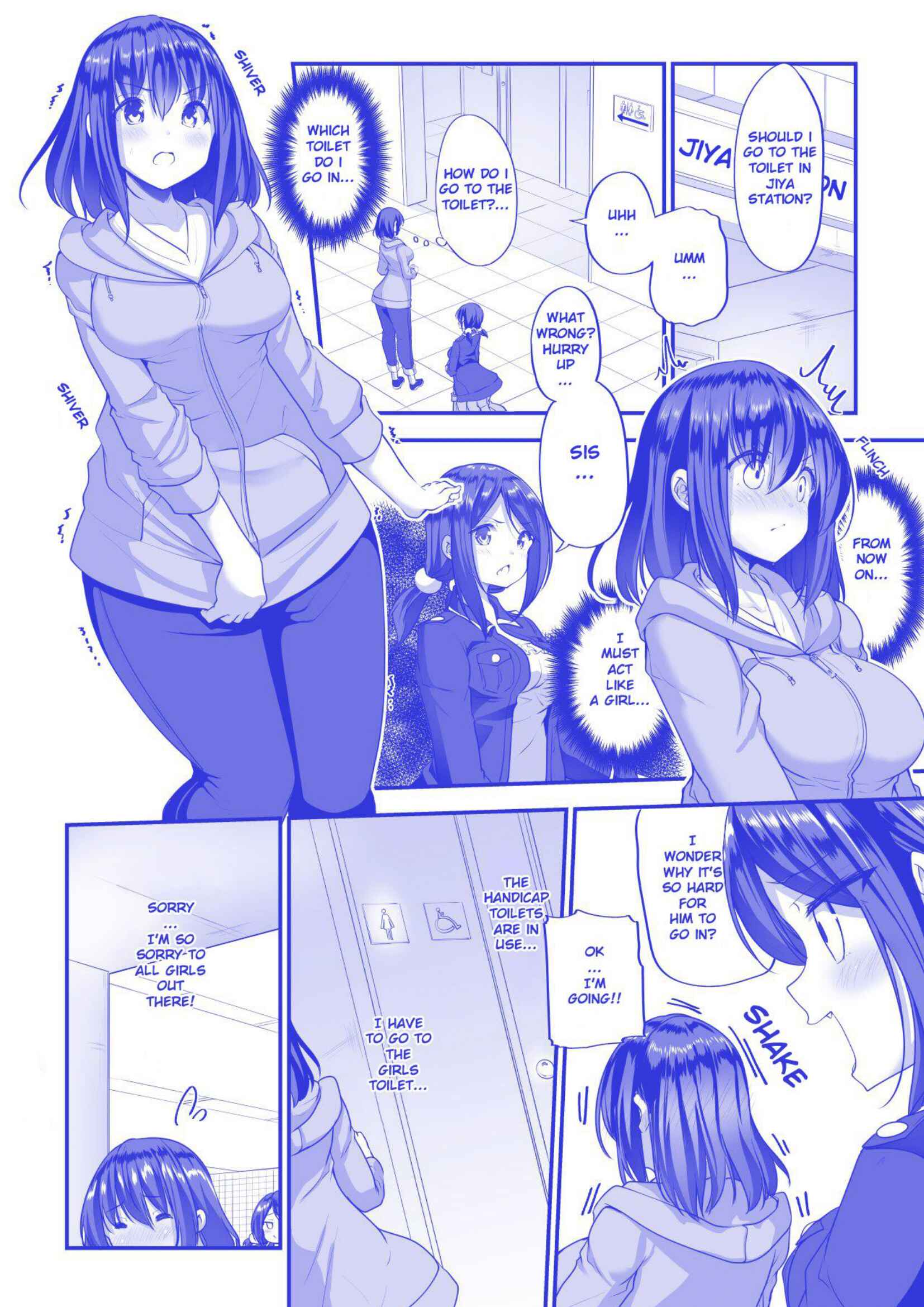 Page 3 Chapter 2 Asa Okitara Onnanoko ni Natteta Manga