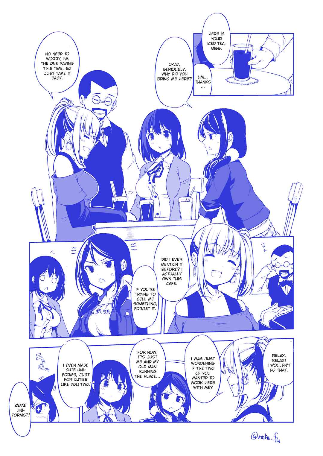 Page 2 Chapter 4 Asa Okitara Onnanoko ni Natteta Manga