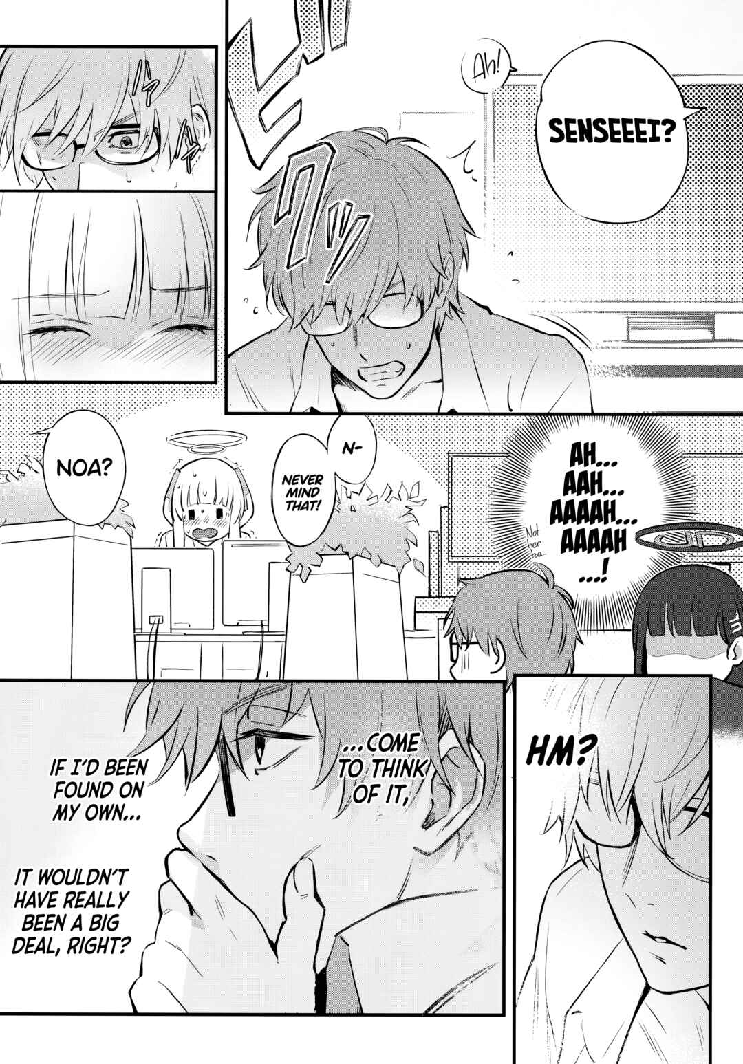 Page 16 Chapter Unknown_da37 Blue Archive - Kaichou-chan no Koi