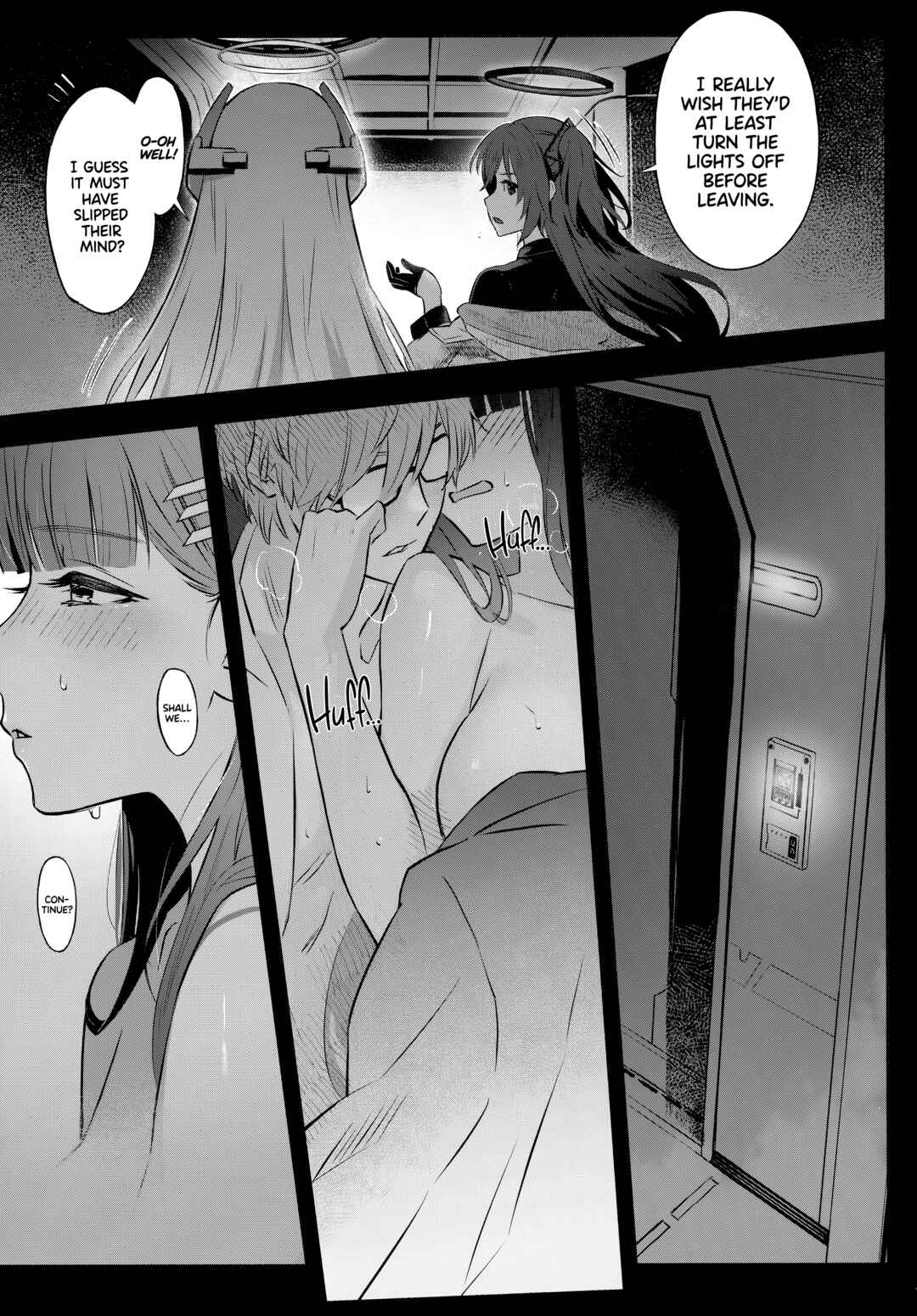 Page 19 Chapter Unknown_da37 Blue Archive - Kaichou-chan no Koi