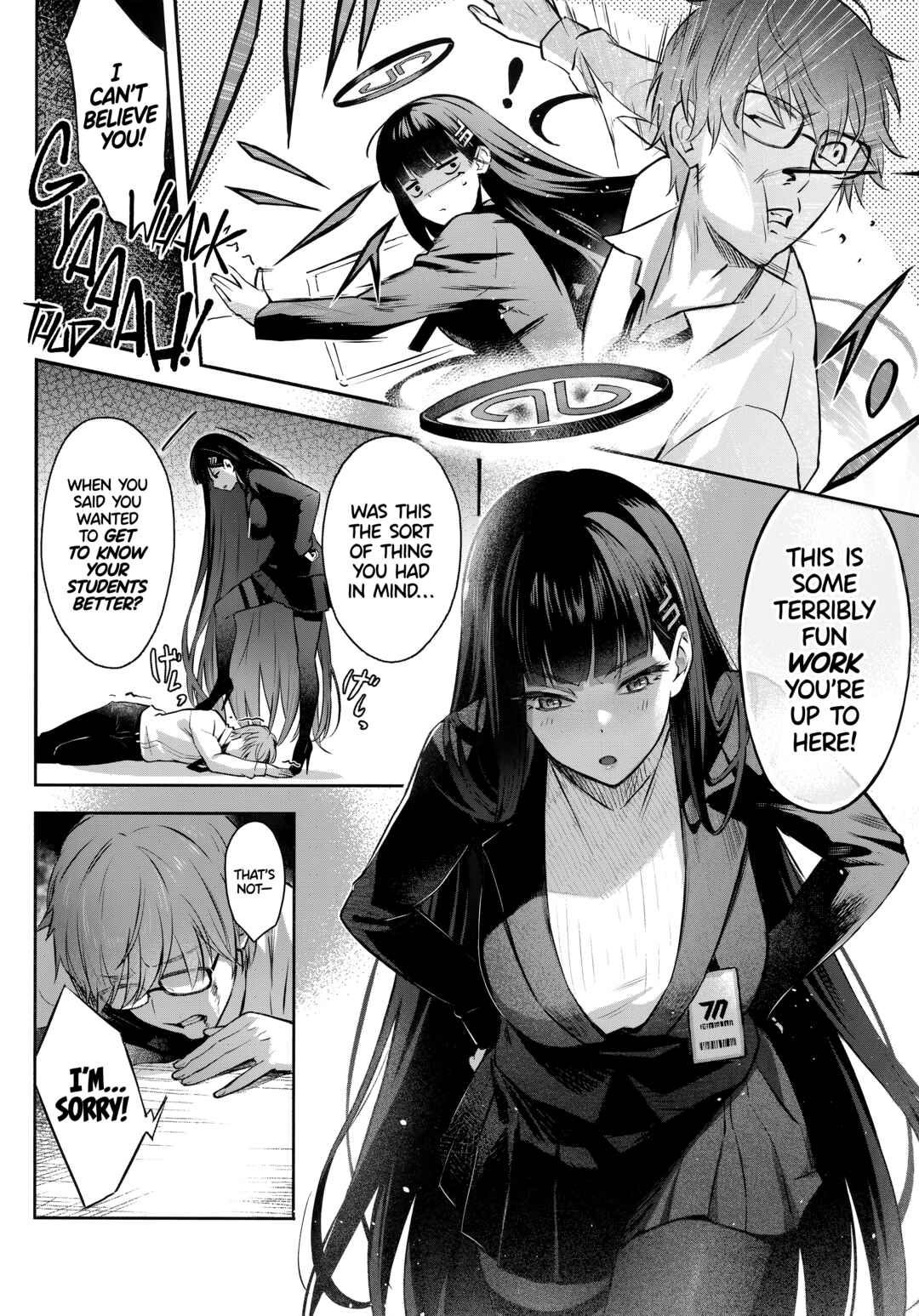 Page 8 Chapter Unknown_da37 Blue Archive - Kaichou-chan no Koi