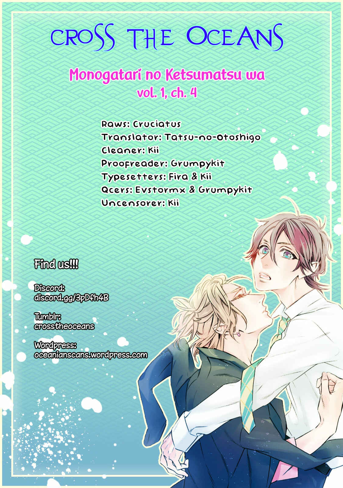 Page 1 Chapter 4 Monogatari no Ketsumatsu wa