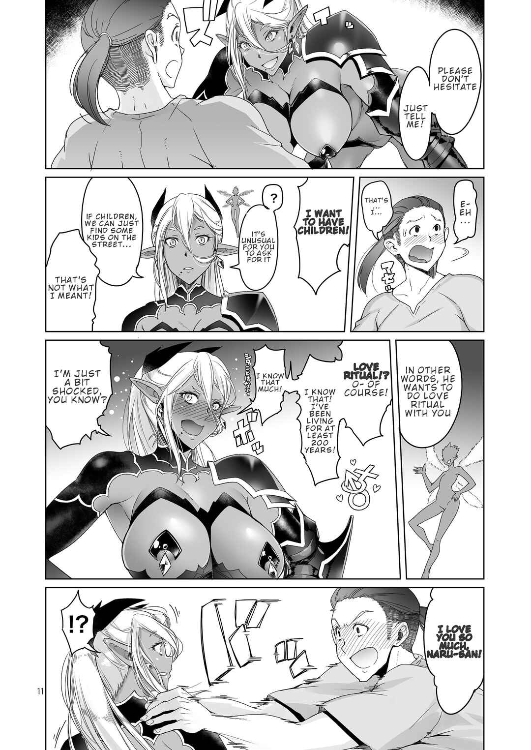 Page 11 Chapter Unknown_c7b5 Dark Elf to Yorozu no Zenkou