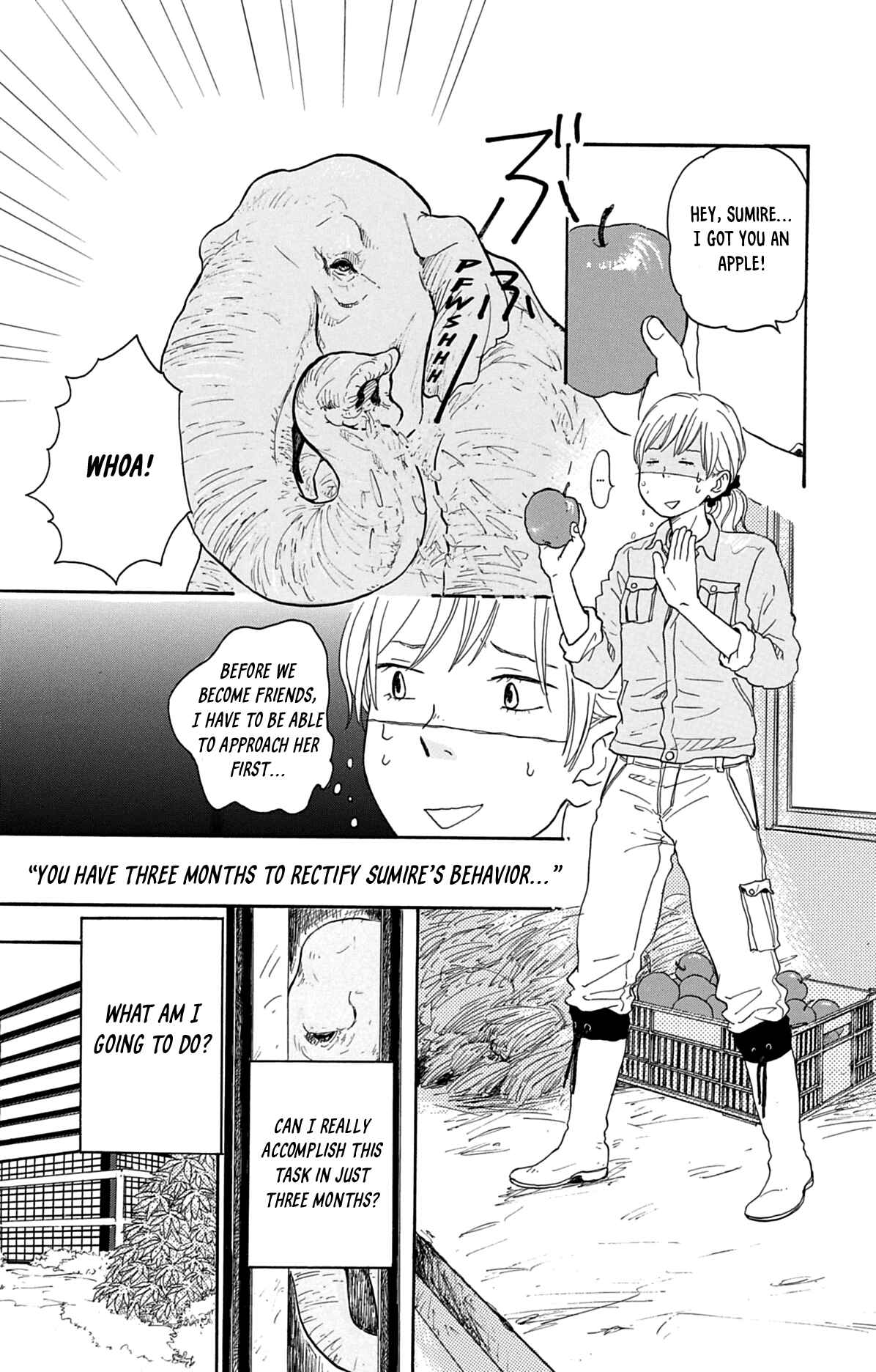 Page 1 Chapter 3 Kemono Michi