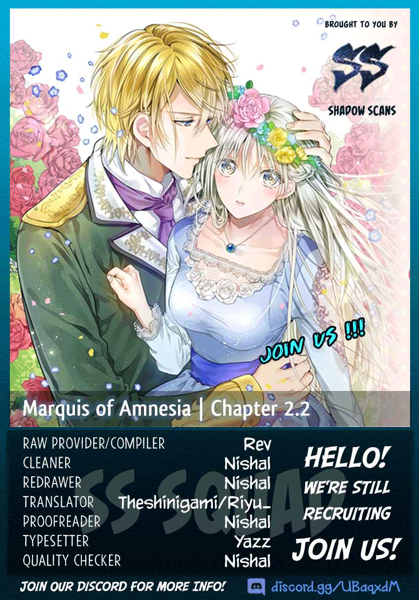 Page 1 Chapter 2.2 Marquis of Amnesia