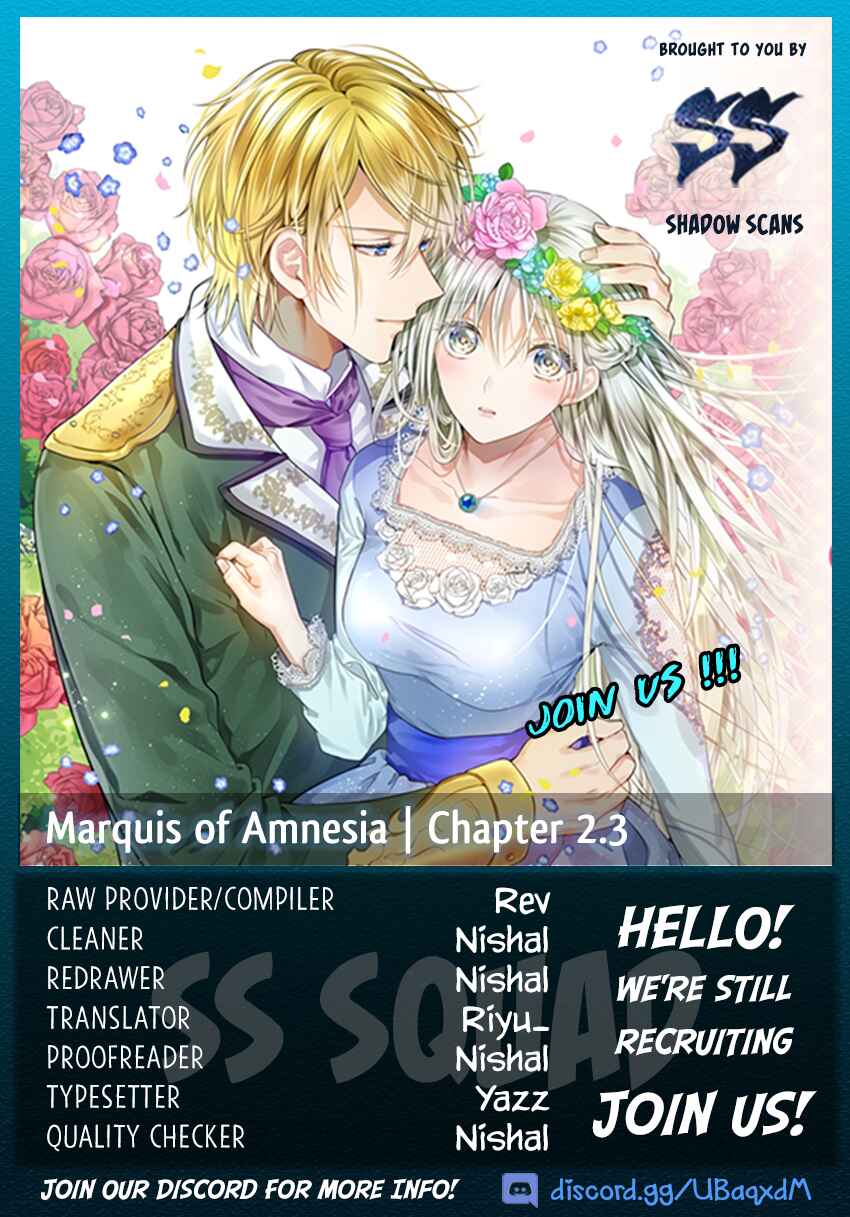 Page 1 Chapter 2.3 Marquis of Amnesia
