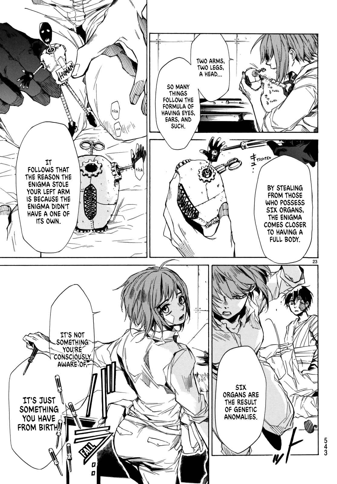 Page 25 Chapter 3 The SIX ~ Sekiwan no Dakkansha~