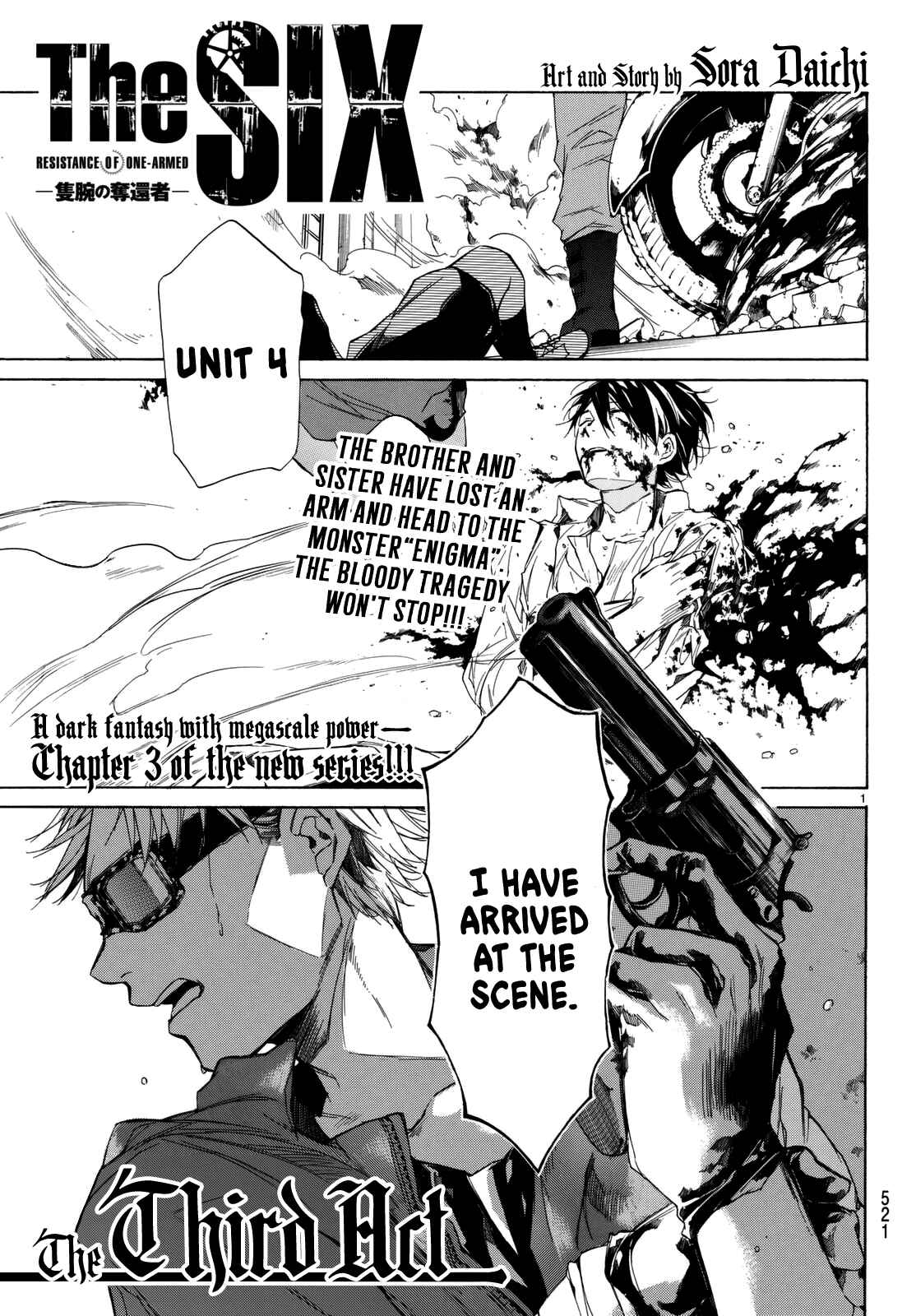 Page 3 Chapter 3 The SIX ~ Sekiwan no Dakkansha~
