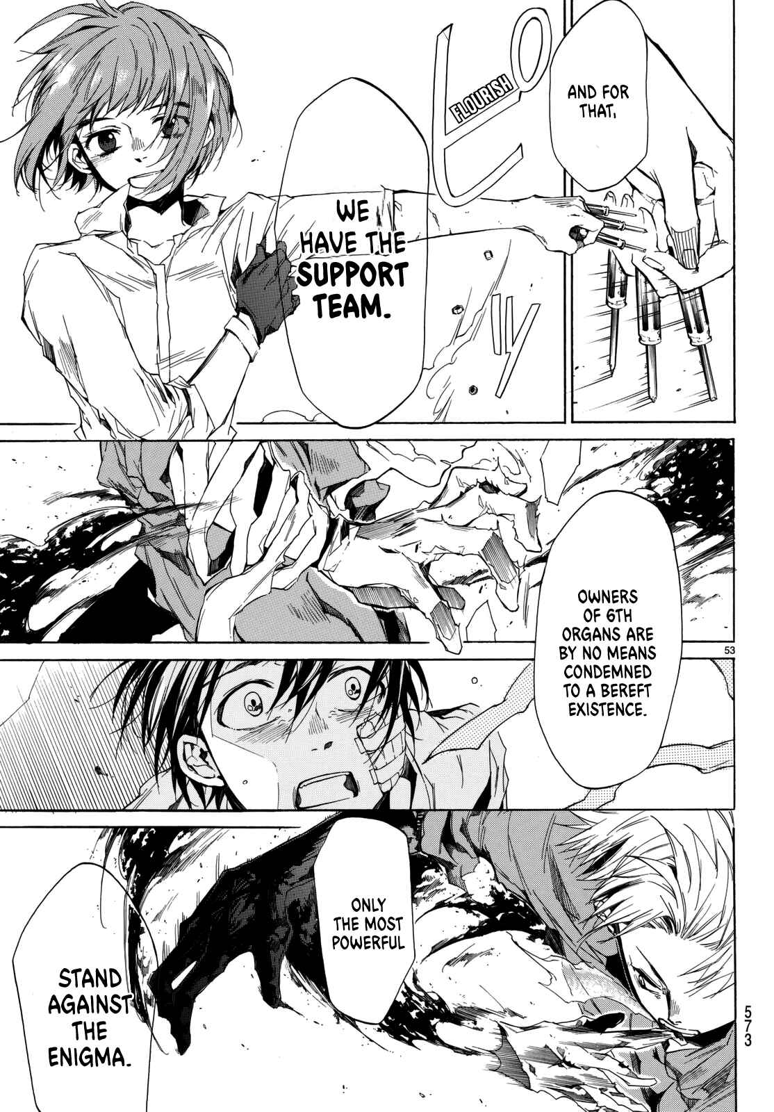 Page 54 Chapter 3 The SIX ~ Sekiwan no Dakkansha~
