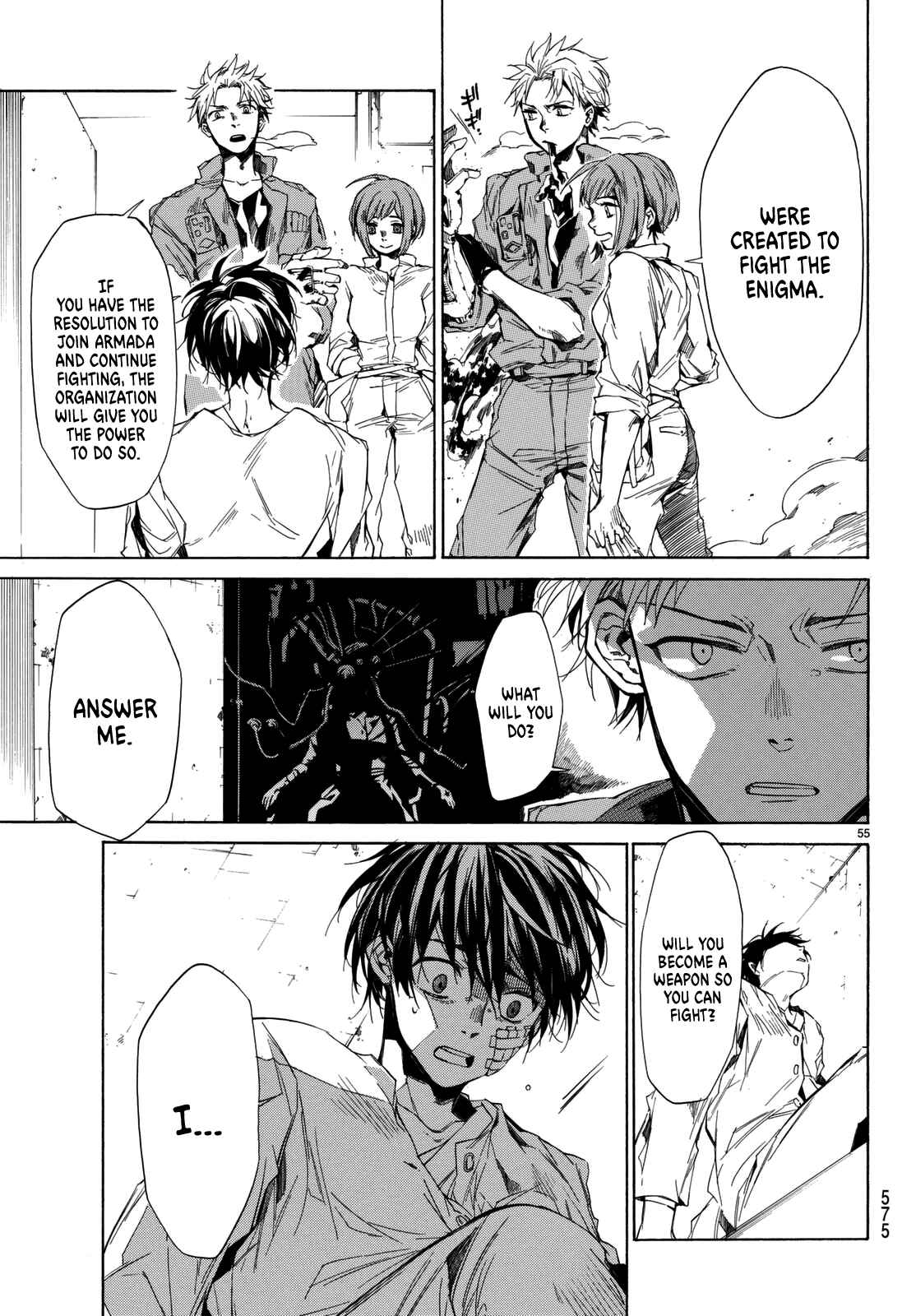 Page 56 Chapter 3 The SIX ~ Sekiwan no Dakkansha~