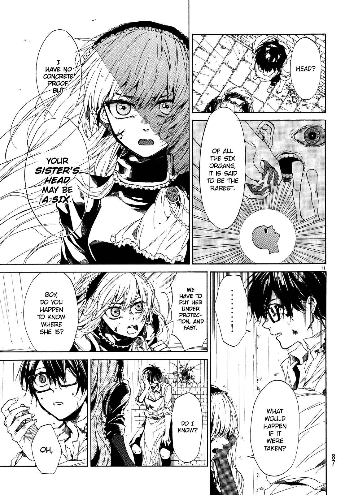 Page 15 Chapter 2 The SIX ~ Sekiwan no Dakkansha~