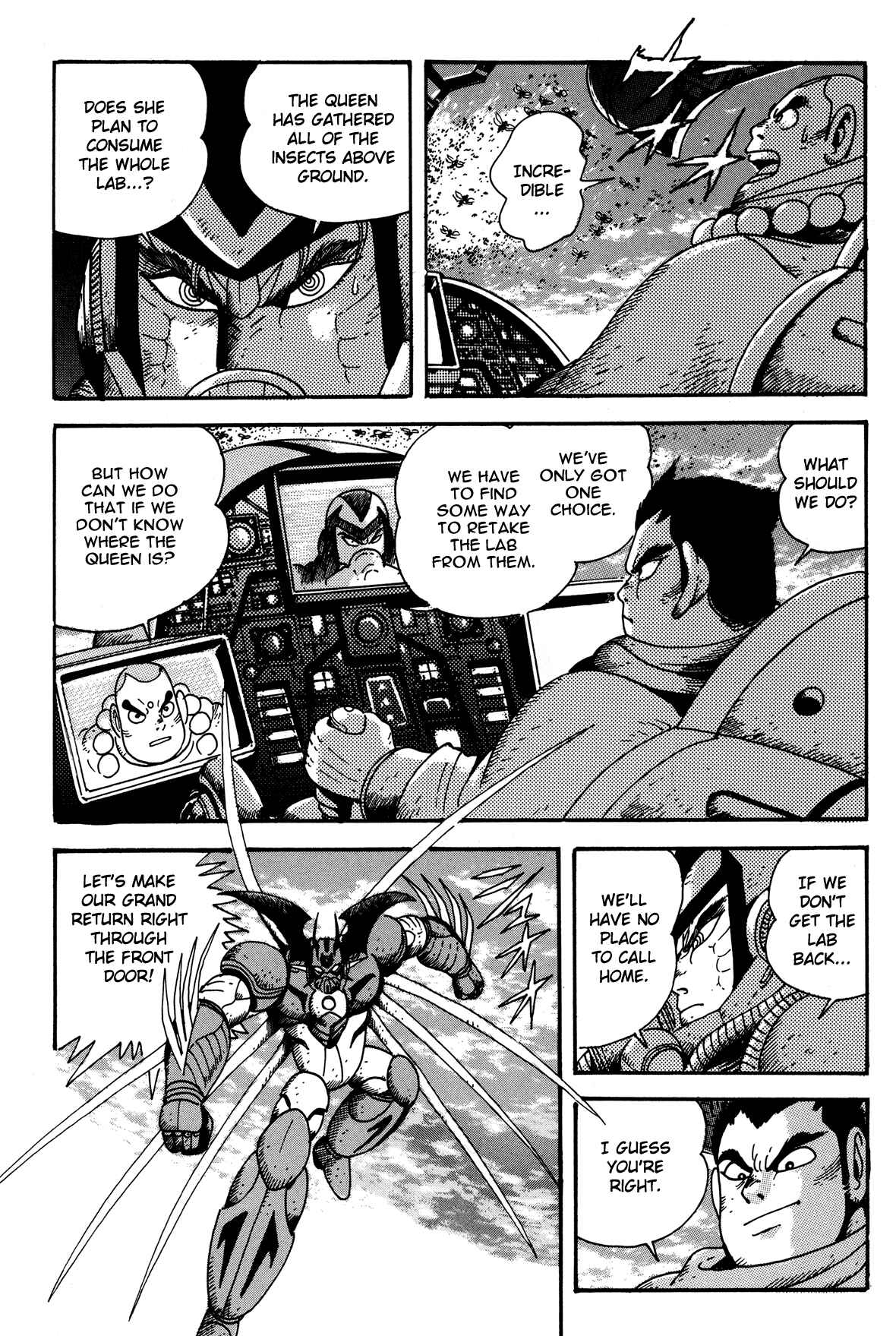 Page 34 Chapter 5 Getter Robo Arc