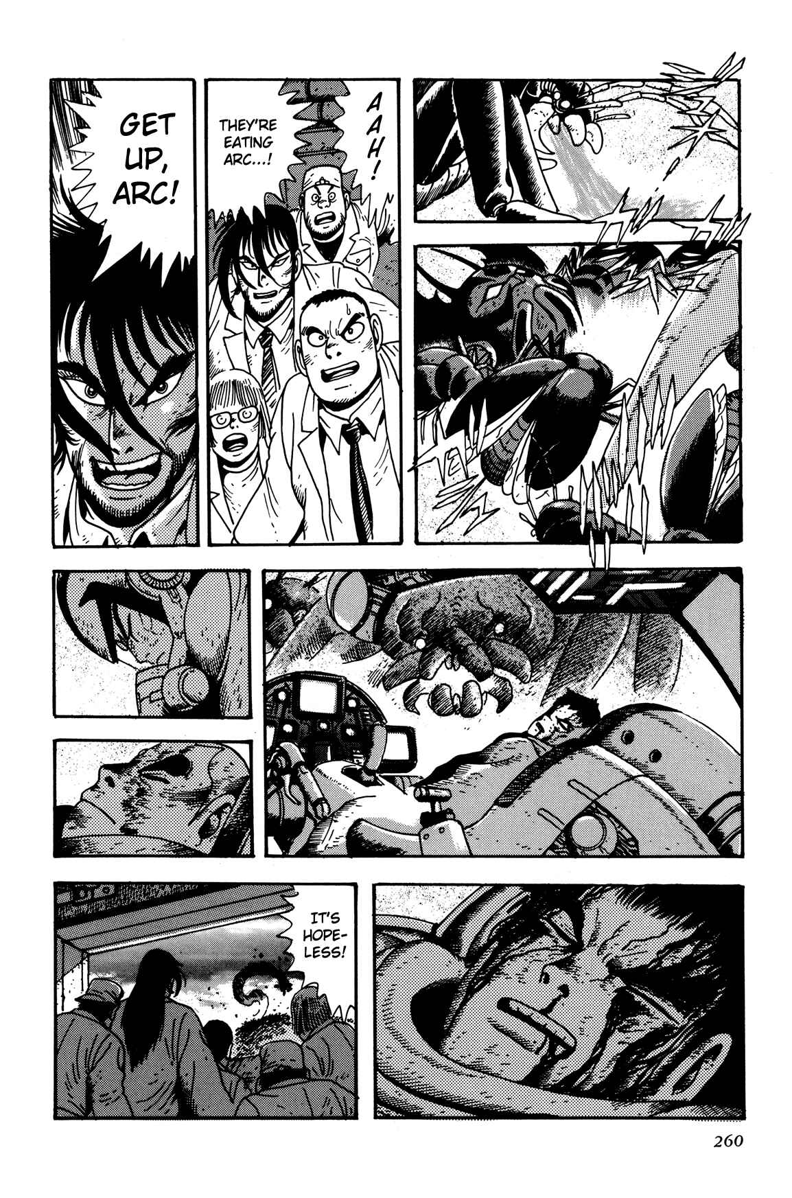 Page 44 Chapter 5 Getter Robo Arc