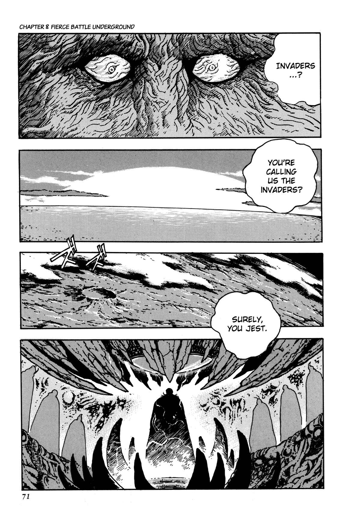 Page 22 Chapter 8 Getter Robo Arc