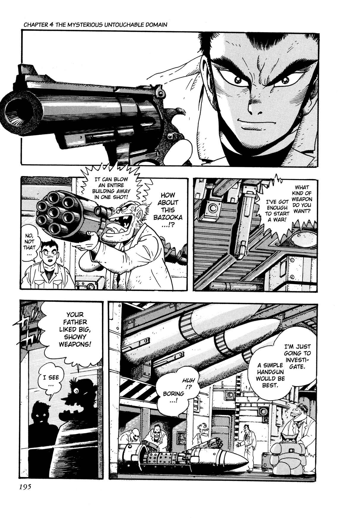Page 34 Chapter 4 Getter Robo Arc