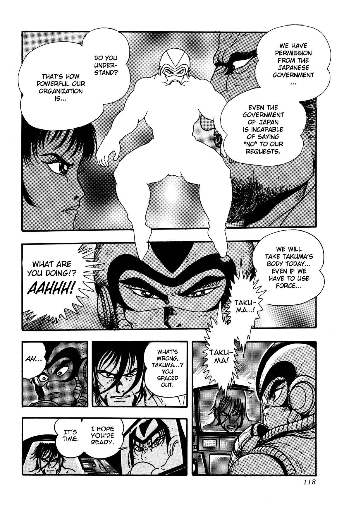 Page 10 Chapter 3 Getter Robo Arc