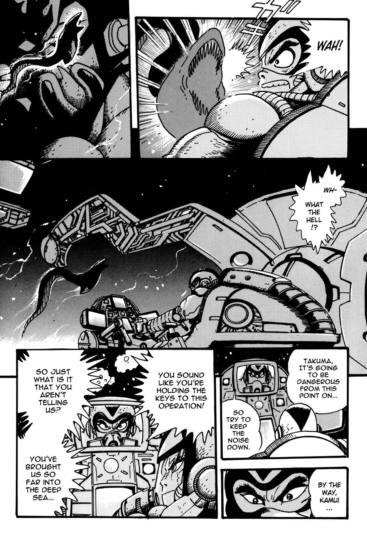 Page 11 Chapter 7 Getter Robo Arc