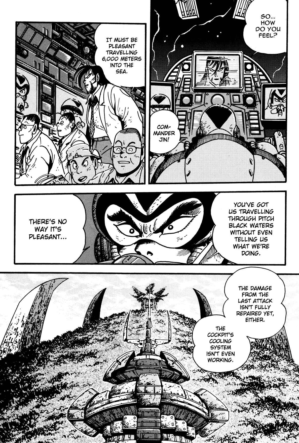 Page 13 Chapter 7 Getter Robo Arc