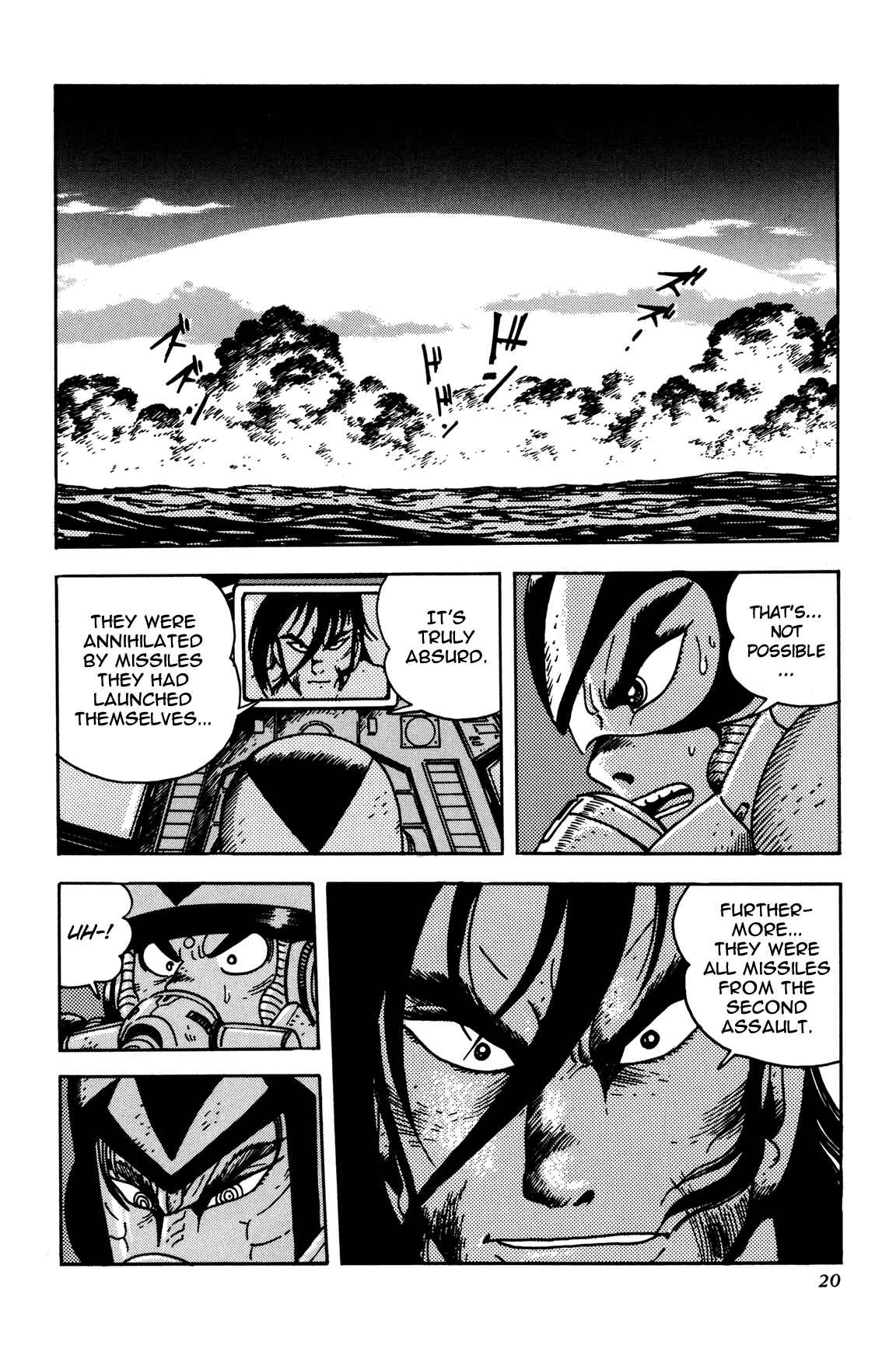 Page 20 Chapter 7 Getter Robo Arc