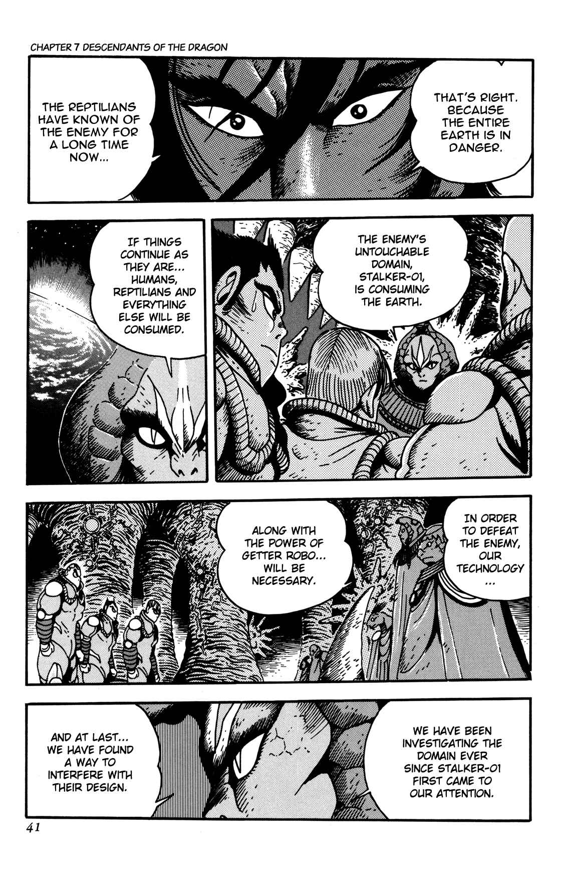 Page 40 Chapter 7 Getter Robo Arc