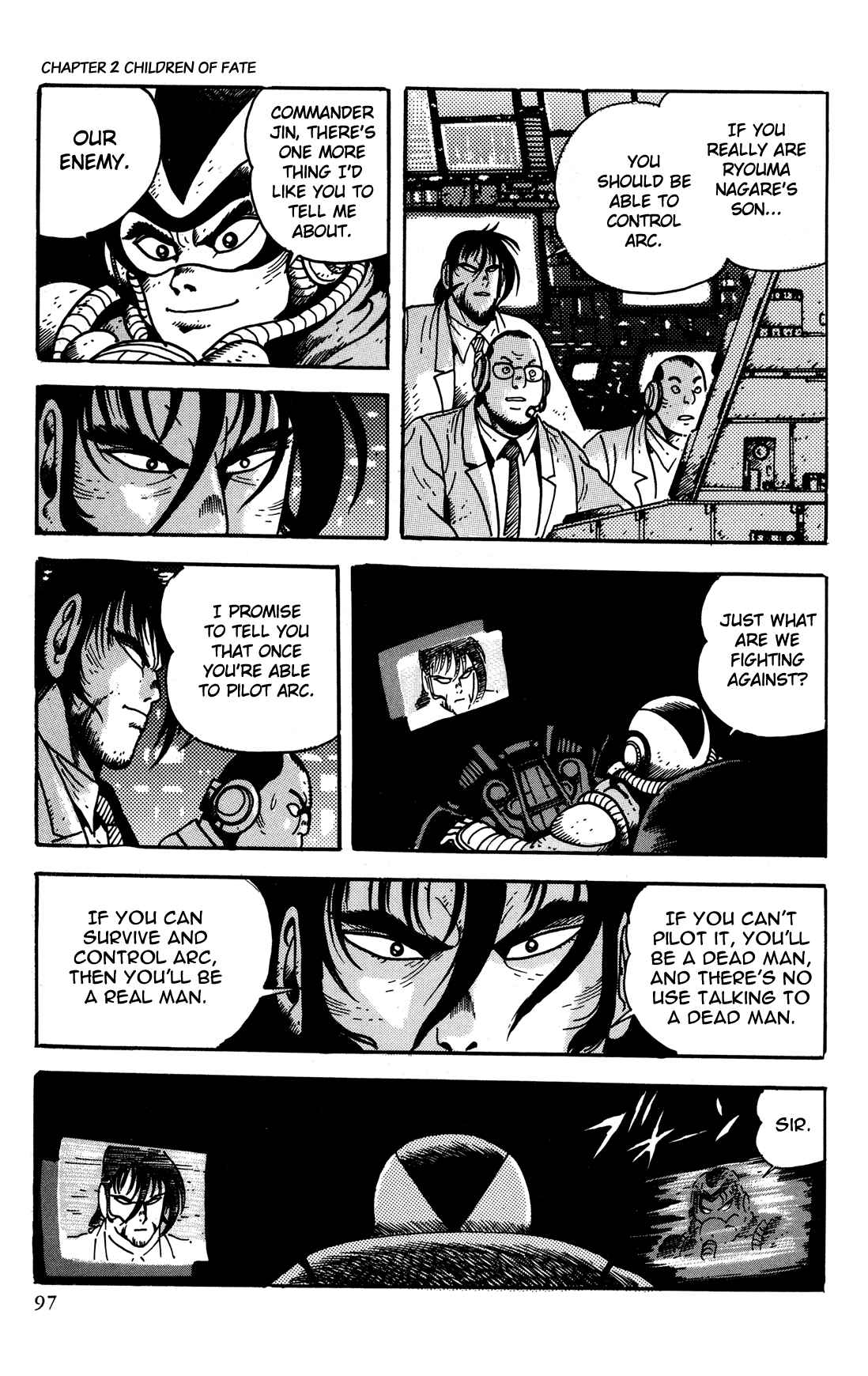 Page 38 Chapter 2 Getter Robo Arc