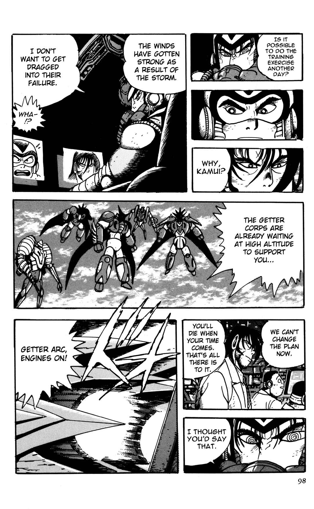 Page 39 Chapter 2 Getter Robo Arc