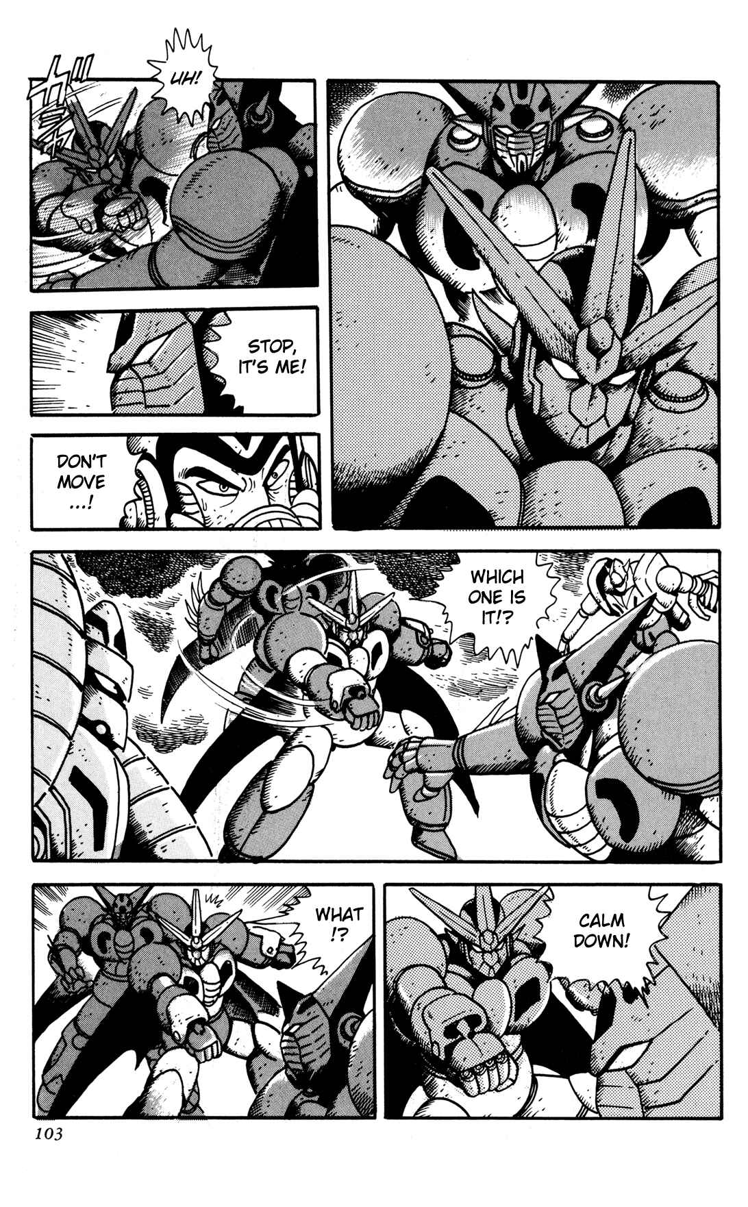 Page 44 Chapter 2 Getter Robo Arc