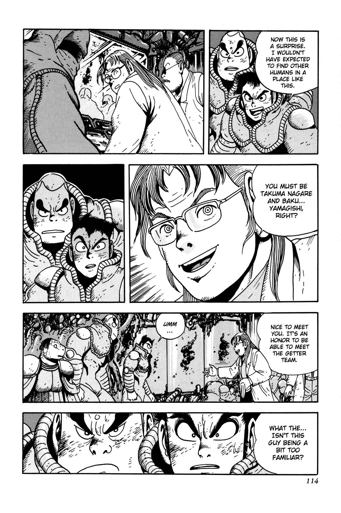 Page 22 Chapter 9 Getter Robo Arc