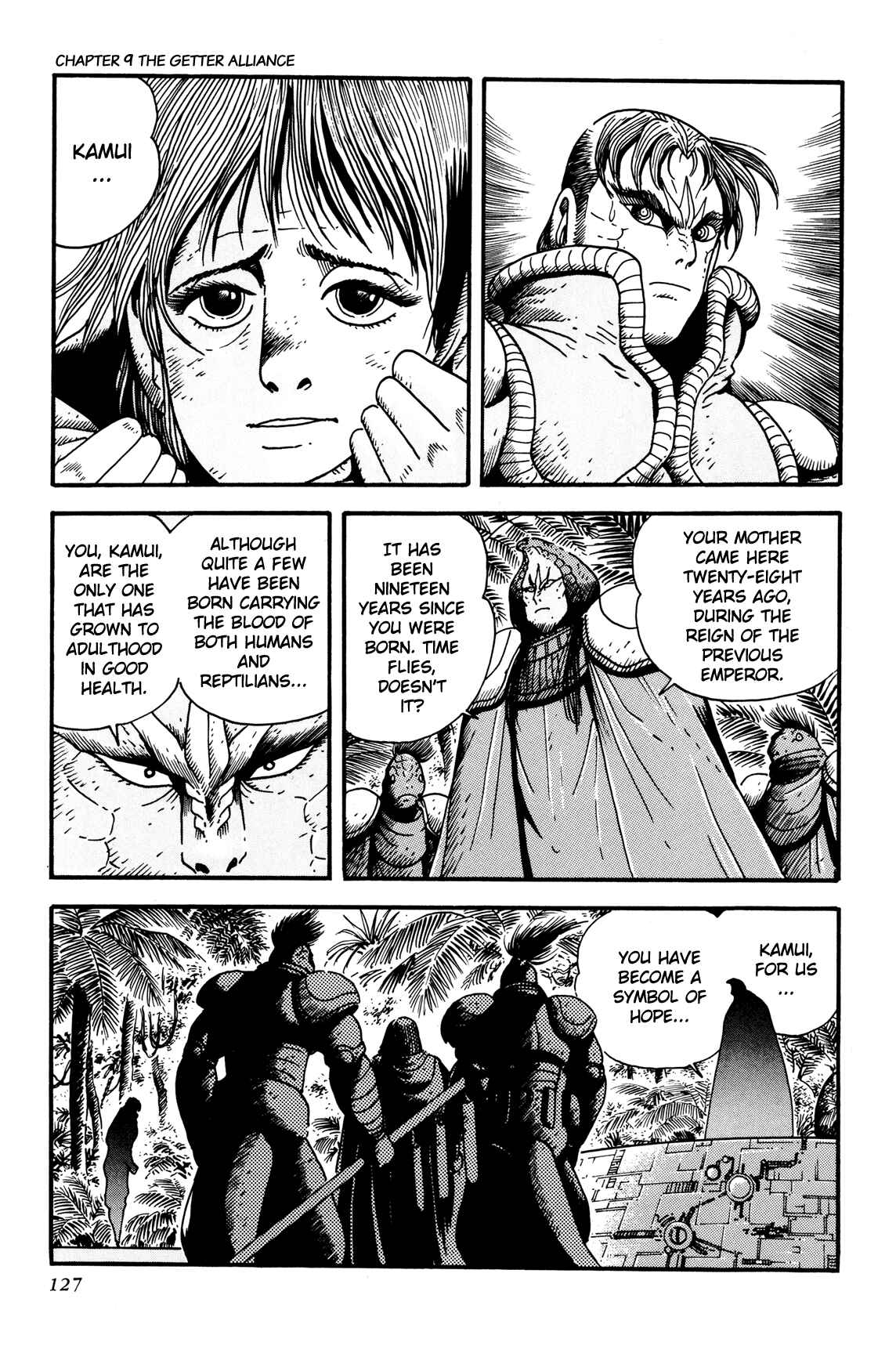 Page 35 Chapter 9 Getter Robo Arc