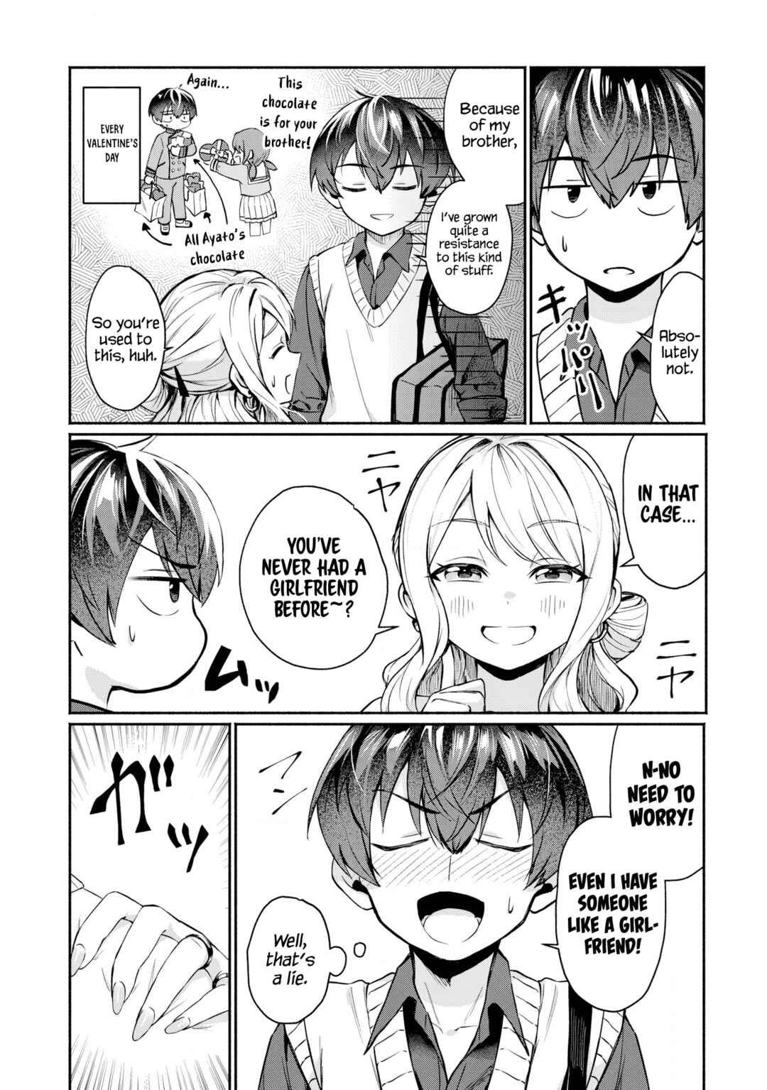 Page 25 Chapter 1 Douyara Ore wa Imadoki Gal na Toshiue Osananajimi kara Gekiomo Kanjou wo Mukerareteiru Rashii
