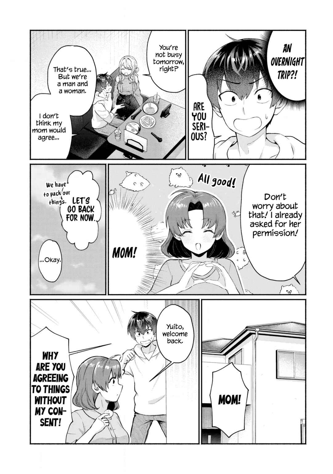 Page 11 Chapter 3 Douyara Ore wa Imadoki Gal na Toshiue Osananajimi kara Gekiomo Kanjou wo Mukerareteiru Rashii