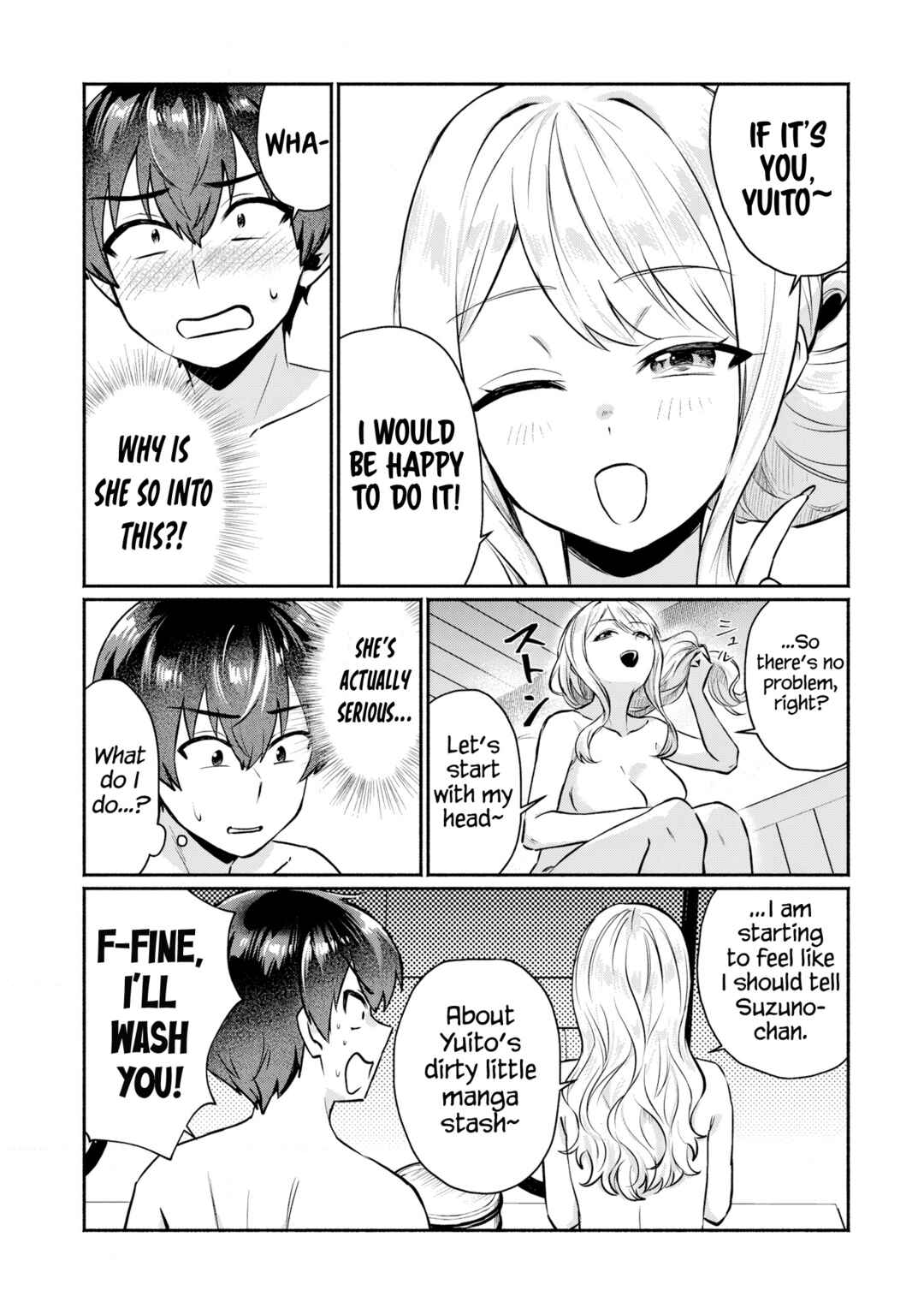 Page 3 Chapter 4 Douyara Ore wa Imadoki Gal na Toshiue Osananajimi kara Gekiomo Kanjou wo Mukerareteiru Rashii