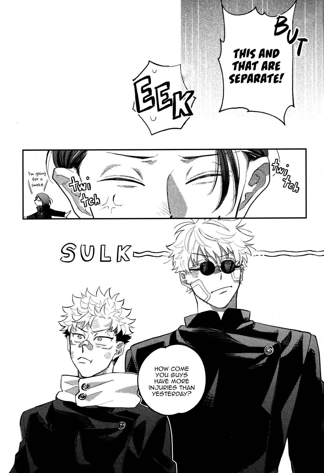 Page 22 Chapter Unknown_4a77 Jujutsu Kaisen - Kenka Joutou Bakappuru (Doujinshi)