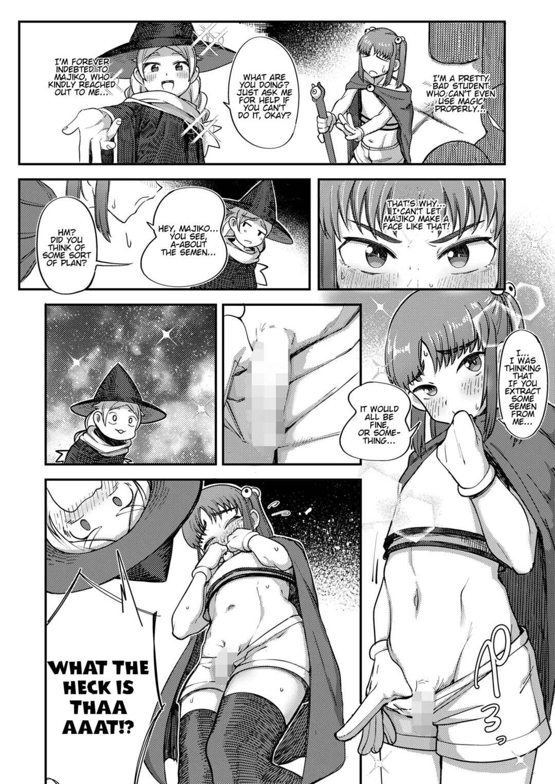 Page 4 Chapter Unknown_8b3b Tanoshiku Ganbaru! Majo Minarai