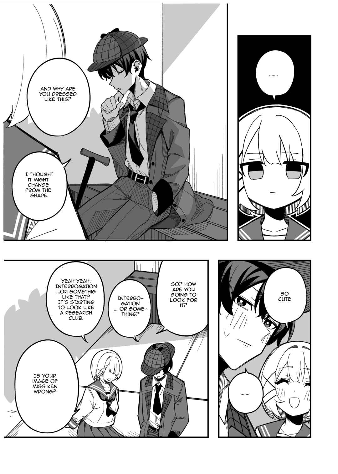 Page 1 Chapter 6 Gakuen Tanmoshi